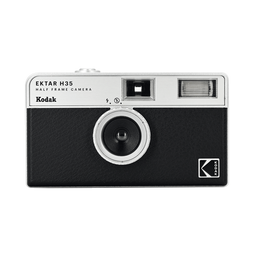 KODAK Ektar H35 Analoge retrocamera met flits Zwart