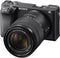 Sony α6400 - Systeemcamera - 24,2MP 4K video 0,05s autofocus - Zwart