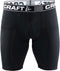 Craft Greatness - Bike Shorts Sportonderbroek Heren - Zacht katoenachtig polyester - Maat L - Zwart
