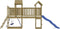 vidaXL - Speelhuis - geïmpregneerd - grenenhout