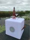 Nikki.Amsterdam | The.Cube | Kubus | RGB Multi Color | Bluetooth Speaker | Zitkubus | Bijzettafel | Tuintafel | 41 X 41 X 42 cm | Nikki App Control