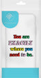 iMoshion Hoesje Geschikt voor Samsung Galaxy A21s Hoesje Siliconen - iMoshion Design hoesje - Meerkleurig / Rainbow Quote