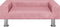 vidaXL Kinderbank 70x45x26,5 cm fluweel roze