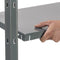 ERRO Storage - Opbergrek - 500 kg draagkracht - 193 cm hoog - 100 cm breed - 5 legborden - Grijs