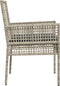 vidaXL - Ligbedden - 2 - stuks - met - Kussens - Lichtgrijs - Poly - Rattan