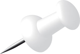 Alco Punaise 1 Cm Staal Wit 40 Stuks