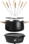 Bestron AFD850BW - Fondue - 8 personen - 1500W - Zwart/Hout