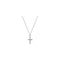 Amen Women's Chain 925 Silver 11 zirkonia One Size 88423852