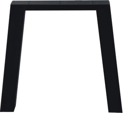Furniture Legs Europe - Stalen tafelpoot - Taps 72 cm hoog zwart