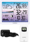 Weerstation - binnen/buiten temperatuur - luchtvochtigheid - ingebouwde barometer