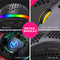 HXSJ T90 - Draadloze Gaming Muis - 2,4G + Bluetooth - RGB Verlichting - Zwart