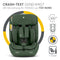 i-Size i-FLIT Autostoeltje 76-150 cm - Militairgroen