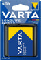 Varta 4.5V (3LR12) Alkaline batterij - 6100 mAh - Niet oplaadbaar