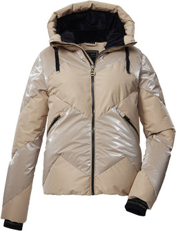 Killtec KSW 113 - Dames Ski Jas - Waterdicht 10000 mm - Beige
