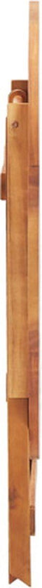 vidaXL - Tuintafel - inklapbaar - 90x75 - cm - massief - acaciahout