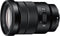 Sony E PZ 18-105mm F4 G OSS - Zoomlens - 18-105 mm f/4 met Optical SteadyShot - Zwart