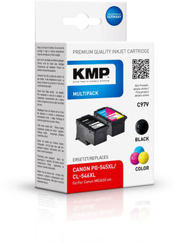 KMP C97V - Compatibel - Inkt op pigmentbasis - Zwart Cyaan Magenta Geel
