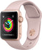 Apple Watch Series 3 - Smartwatch - Hartslagsensor Gyroscoop - Goud Roze 38mm