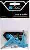 UKPro Knob & Nut Kit - Mounts en accessoires - Eenvoudig te bedienen - Zwart (set van 3)