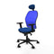 Jorquera Piqueras y Crespo 2D036N1 - Bureaustoel met hoofdsteun - Verstelbare hoogte - Blauw