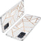 iMoshion Hoesje Geschikt voor Samsung Galaxy A71 Hoesje Siliconen - iMoshion Design hoesje - Wit / Meerkleurig / Goud / White Graphic