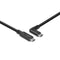 Lindy 32017 - USB C Kabel - 0,5 m USB 3.2 Gen 2 60 W - Zwart