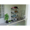 Kunststof plank - TOOD - 5 planken - Draagvermogen 80 kg - 80x40x171 cm - Zwart/grijs