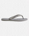 Havaianas Slim Glitter II - Dames Slippers - Rubber voetbed - Licht grijs (41/42)