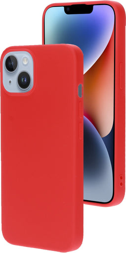 Mobiparts iPhone 14 - Silicone Cover - Soft-touch - Rood