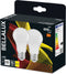 BELLALUX LED-lamp, E27-basis matglas ,Koud wit (4-K), 1-55 Lumen, substituut voor 75W-verlichtingsmiddel niet-dimbaar, 3-Pak