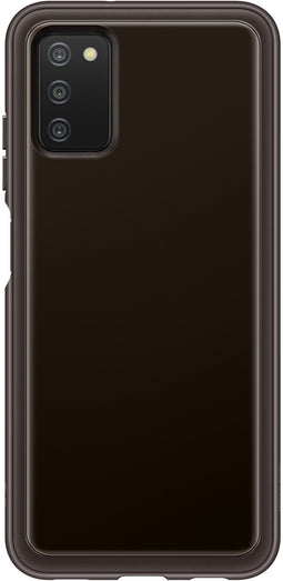 Samsung Galaxy A03s - Soft Clear Cover - TPU bescherming - Zwart