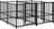 vidaXL - Hondenkennel - voor - buiten - 11,26 - m² - staal
