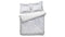 Heckett & Lane Florentina - Dekbedovertrek - Tweepersoons - 260x200/220 cm + 2 kussenslopen 60x70 cm - Bright White