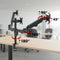 Maclean MC-137 - Monitorhouder voor 3 monitoren - 17-27 inch - tot 8kg - Gasveren - Zwart