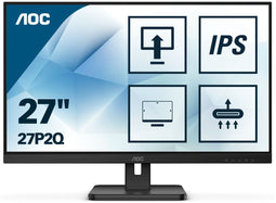 AOC 27P2Q - Monitor 27" - Full HD 1920x1080 IPS 75Hz - Zwart