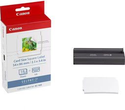 Canon KC-18IS - Inkjet - Label size 54 x 54 mm - Wit