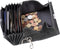Alassio kelnerportefeuille - metalen ketting - hunter leer - grijs - JU-42199