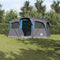 vidaXL - Familie - Tent - met - Raam - Koepel - Blauw - voor - 10 - Personen - - - Waterdicht