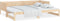 vidaXL - Slaapbank - uitschuifbaar - massief - grenenhout - 2x(80x200) - cm