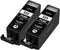 Canon PGI-525PGBK - Inktcartridge zwart - Origineel - (2 stuks)