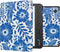 imoshion Ereader Cover / Hoesje Geschikt voor Tolino Vision 5 - imoshion Design Slim Hard Case Sleepcover Bookcase met stand - Flower Tile