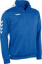 hummel Valencia - Sporttrui Kids - Opstaande kraag en mesh-inzet - Blauw - Maat 152