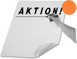 Etalagekarton Folia fluororanj - 48x68cm 380gr pak 10 vel