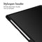 imoshion Tablet Hoes - Geschikt voor iPad Pro 12.9 (2022) / Pro 12.9 (2021) / Pro 12.9 (2020) / Pro 12.9 (2018) - Trifold Hardcase Bookcase - Zwart
