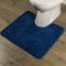 Sealskin Angora - Toiletmat 55x60 cm - Polyester - Donkerblauw