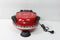 G3 Ferrari Delizia Rosso - Pizzaoven - 400 °C - Vuurvaste pizzasteen ø 31 cm - 1200 Watt