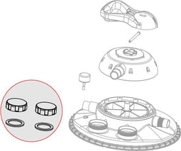 Velda Schroefdop voor Clear Control