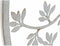 Wanddecoratie DKD Home Decor Boomstructuur Metaal Wit Indiaas (100 x 1 x 100 cm) (2 Stuks)