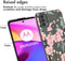 iMoshion Hoesje Geschikt voor Motorola Moto E40 / Moto E30 Hoesje Siliconen - iMoshion Design hoesje - Roze / Cherry Blossom