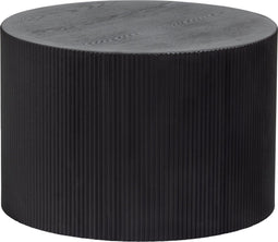 WOOOD Sanne Bijzettafel - Mdf - Zwart - 40x60x60